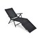 Patio Foldable Chaise Lounge Chair with Backrest and Footrest